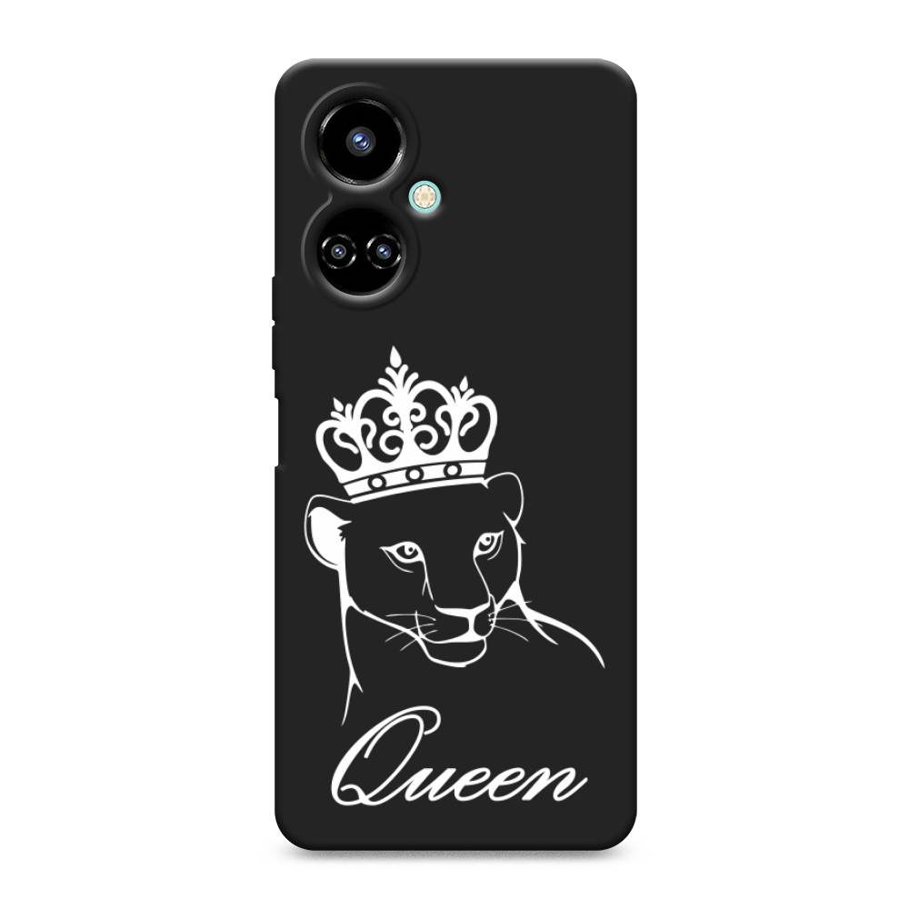 

Чехол Awog 302252-1 для Tecno Camon 19, Camon 19 Pro "Львица королева", Бежевый;прозрачный, 302252-1