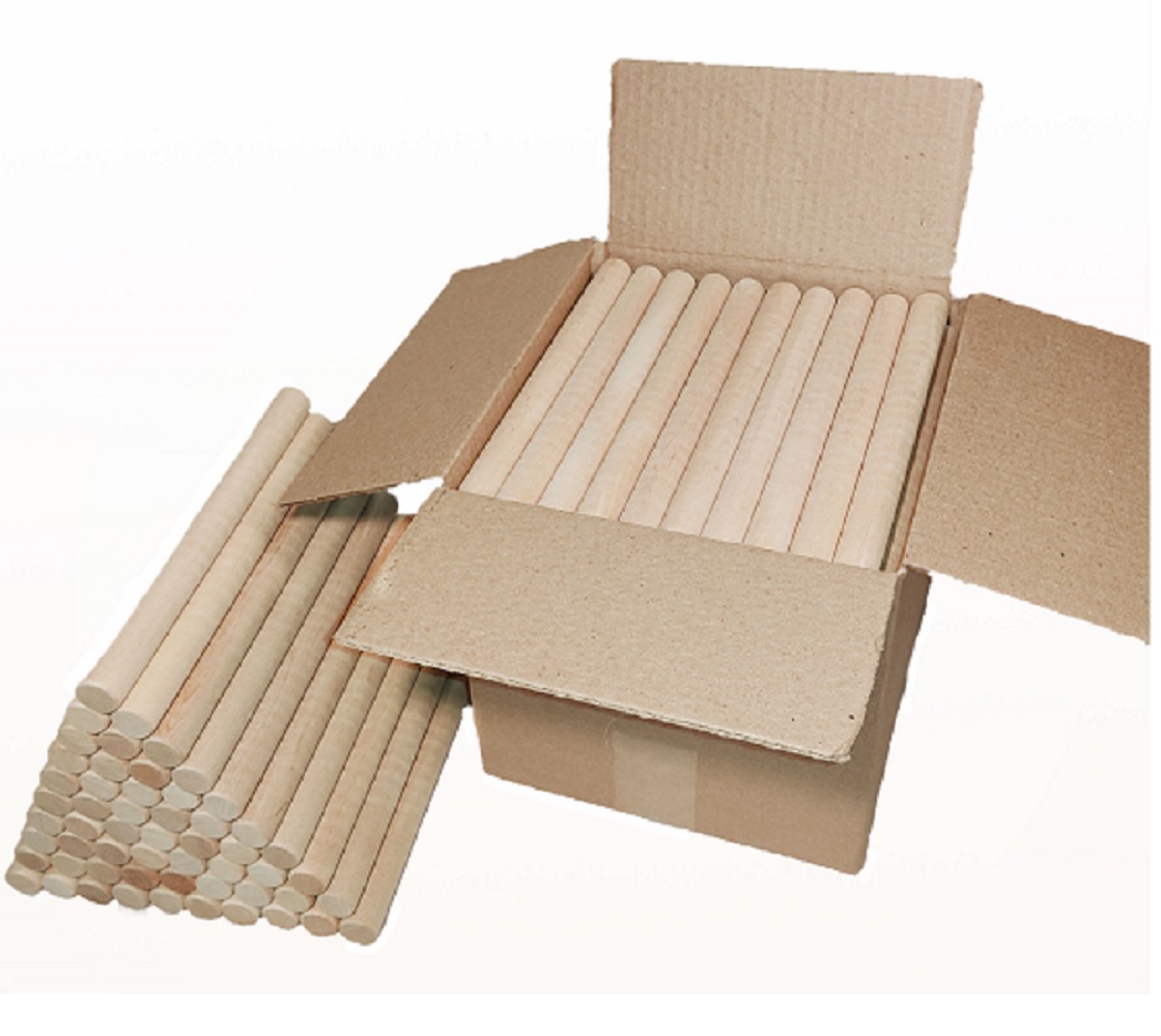 

Ритмические палочки Круглопалочное производство клавесы, 22х250 мм., 50 шт., Ритмические палочки, клавесы