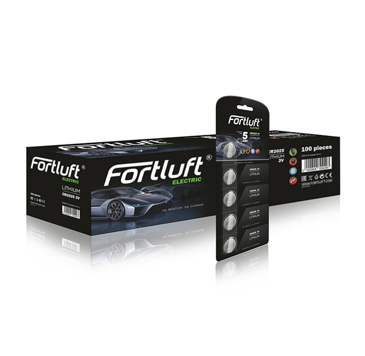 Fortluft Батарейка Fortluft CR2025-100
