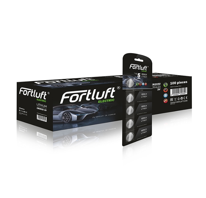 Fortluft Батарейка Fortluft CR2032-100