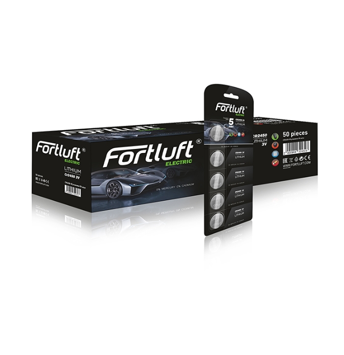 Fortluft Батарейка Fortluft CR2450-50