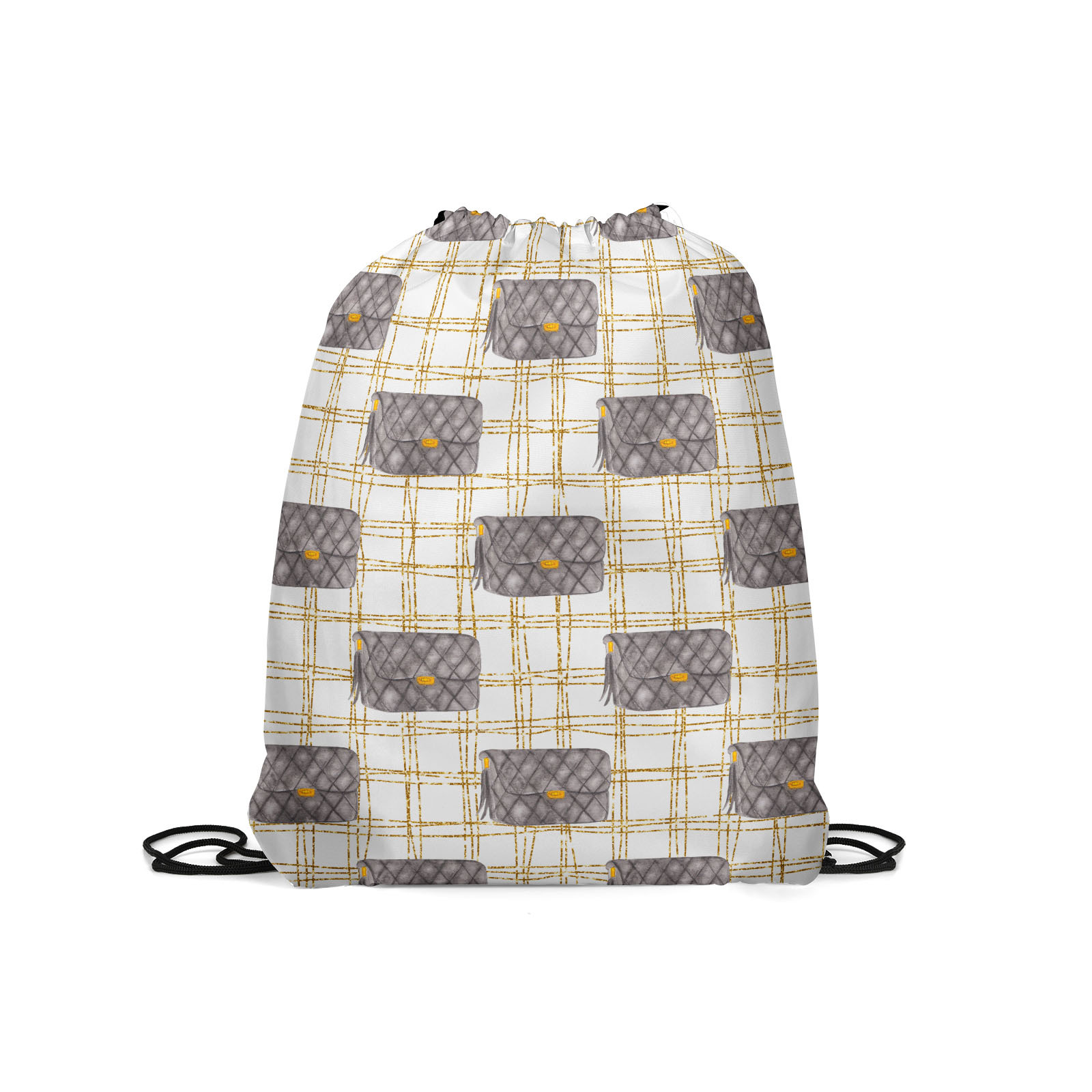 

Мешок для обуви унисекс Gorolla DrawstringBackpack 310 белый, 42х35 см, DrawstringBackpack 310
