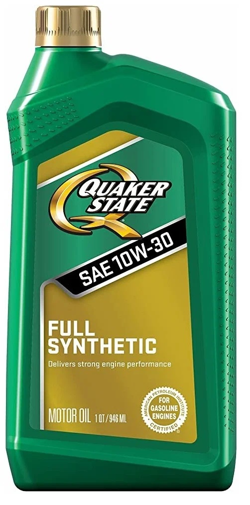 Моторное масло QUAKER STATE, Ultimate Durability Full Synthetic, 10W-30, 0,946 л 550046199