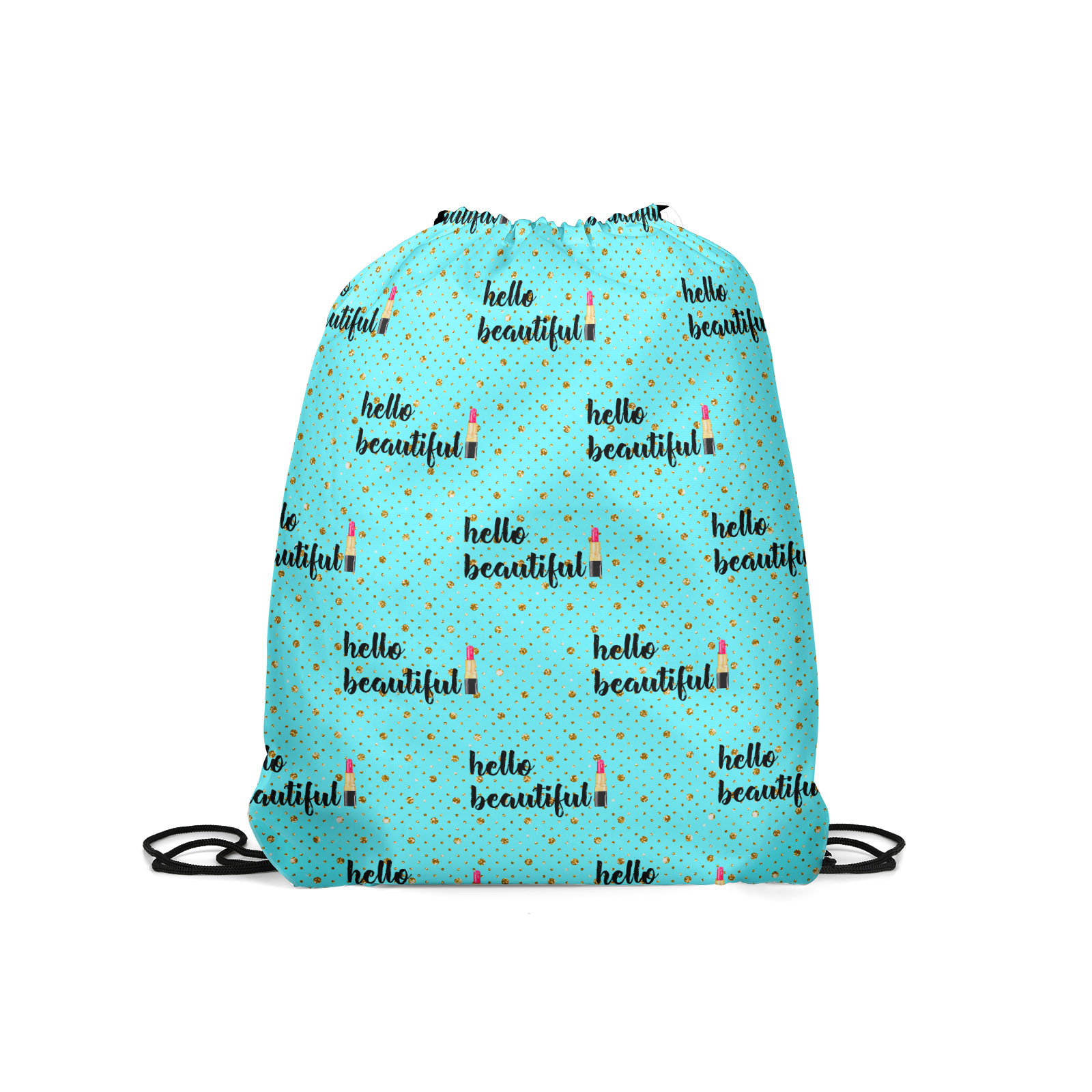 

Мешок для обуви унисекс Gorolla DrawstringBackpack 386 голубой, 42х35 см, Бирюзовый, DrawstringBackpack 386