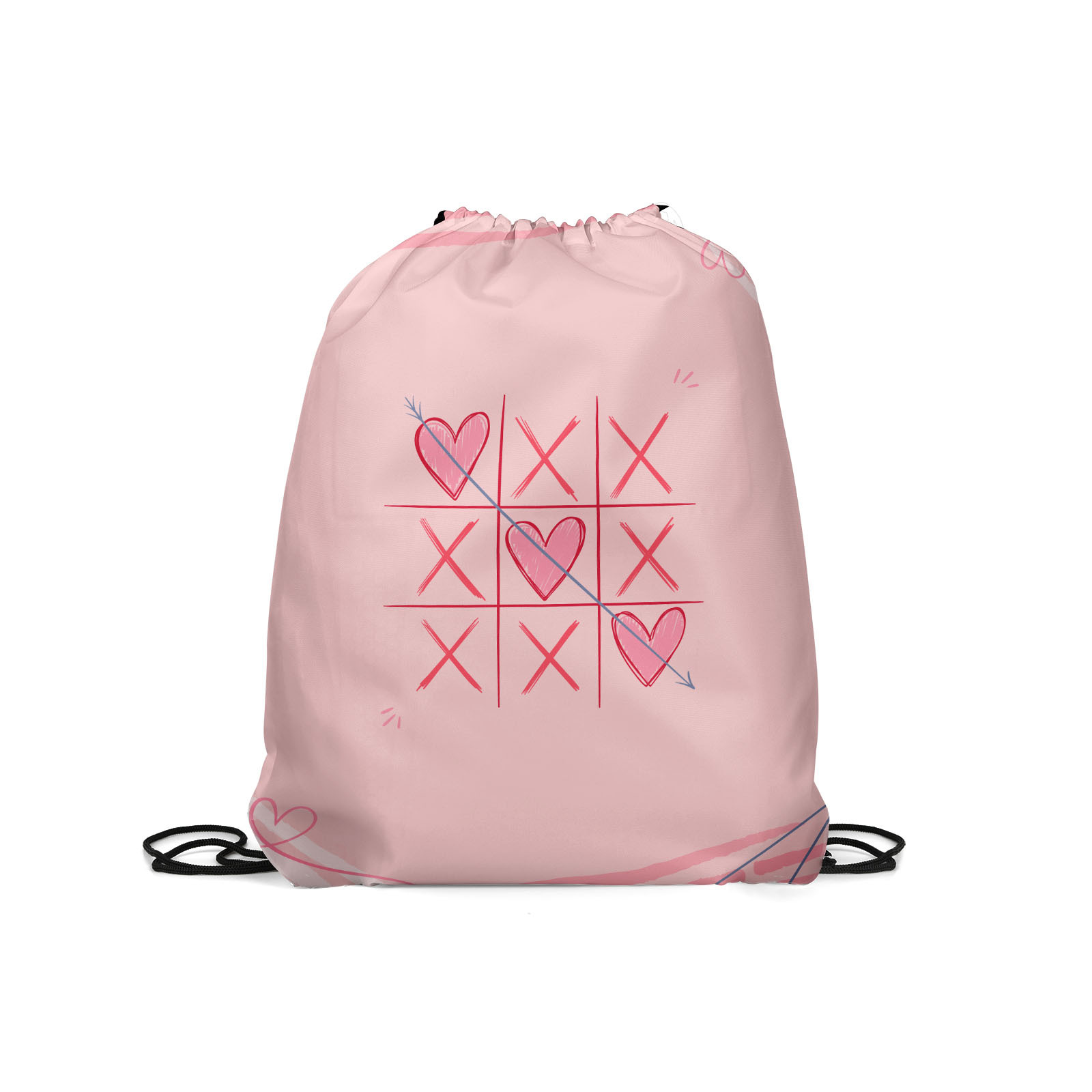 

Мешок для обуви унисекс Gorolla DrawstringBackpack 2354 розовый, 42х35 см, DrawstringBackpack 2354