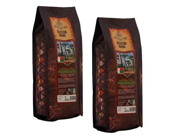 Кофе в зернах Broceliande Madagascar, 1 кг х 2 шт