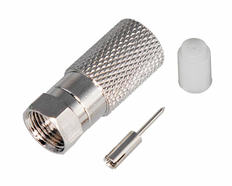 

F-разъем для RG-11, (с пином) REXANT, 50 шт.