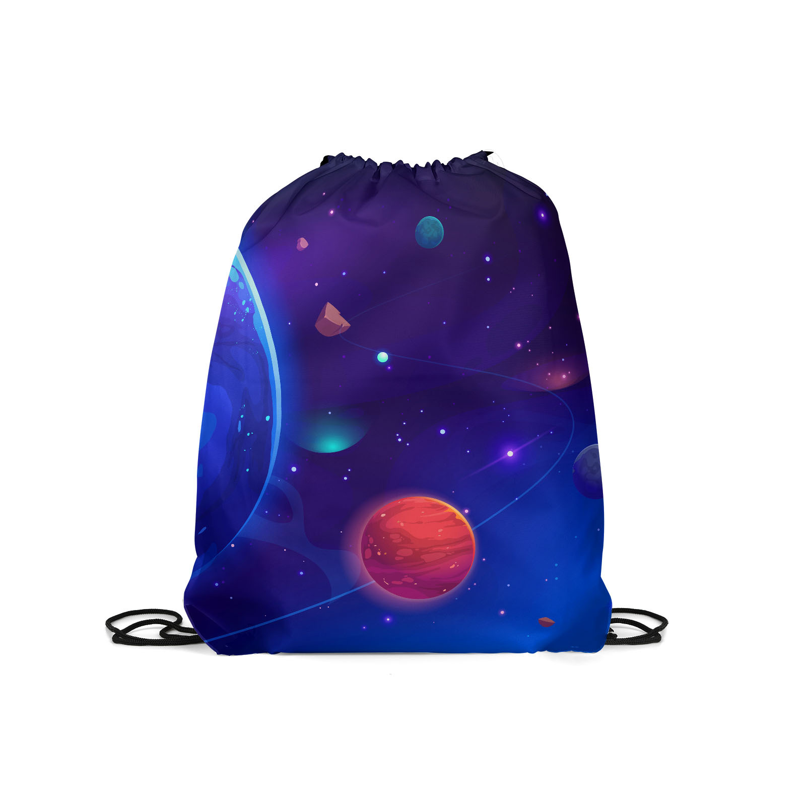 

Мешок для обуви унисекс Gorolla DrawstringBackpack 171 фиолетовый, 42х35 см, Синий, DrawstringBackpack 171