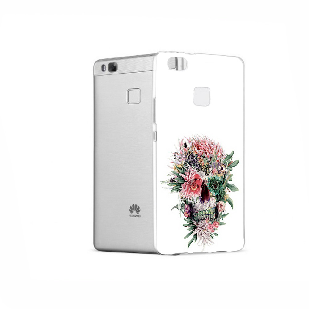 

Чехол MyPads Tocco для Huawei P9 череп из цветов, Прозрачный, Tocco