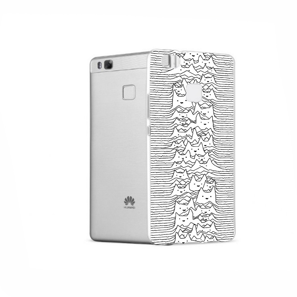 

Чехол MyPads Tocco для Huawei P9 черно белые коты 3D, Прозрачный, Tocco
