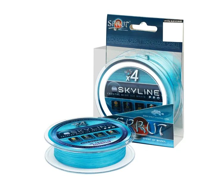 фото Шнур зимний sprut skyline 70m/0,06mm (crystal blue)