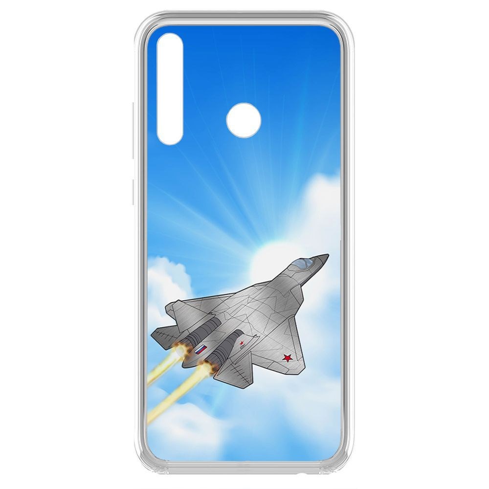 

Чехол-накладка Krutoff Clear Case СУ-57 для Honor 10i