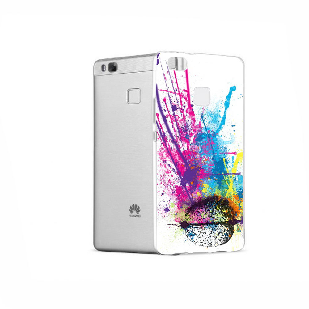 

Чехол MyPads Tocco для Huawei P9 яркий красочный мозг, Прозрачный, Tocco