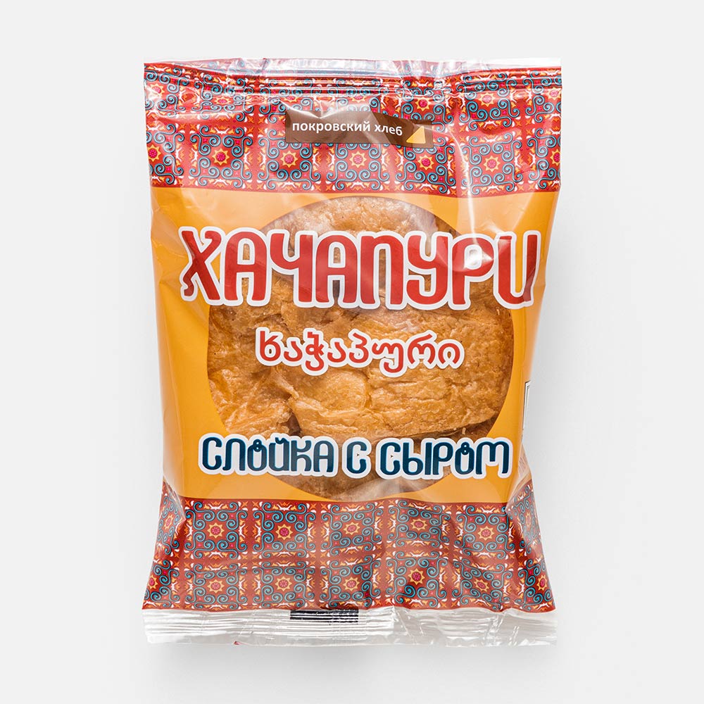 

Хачапури Покровский Хлеб с сыром 80 г