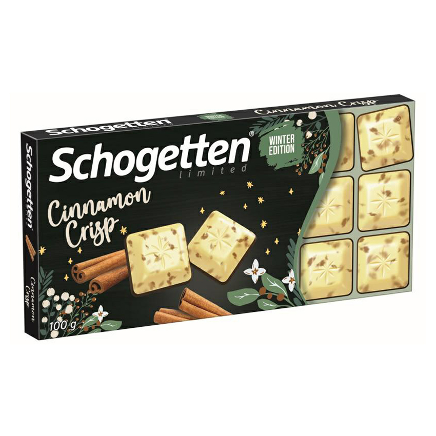 

Шоколад Schogetten молочный с корицей 100 г