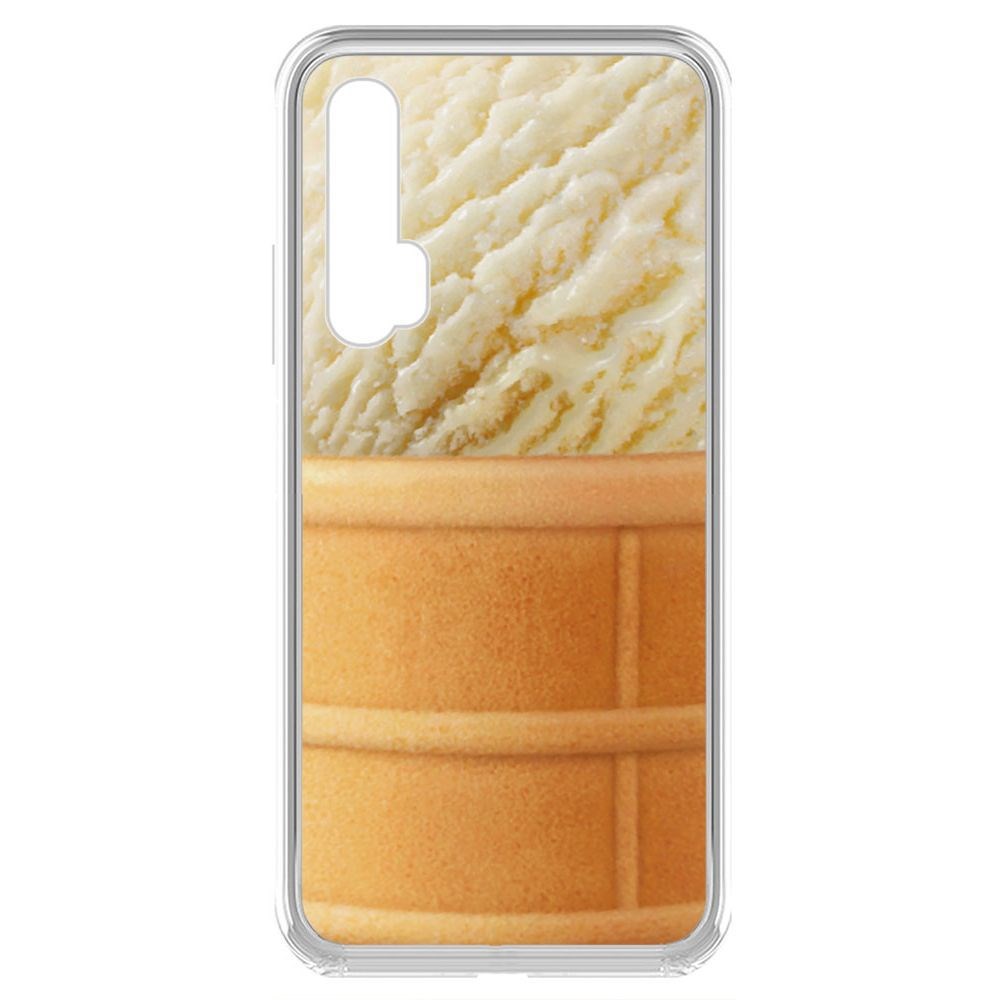 

Чехол-накладка Krutoff Clear Case Пломбир для Huawei Nova 5T