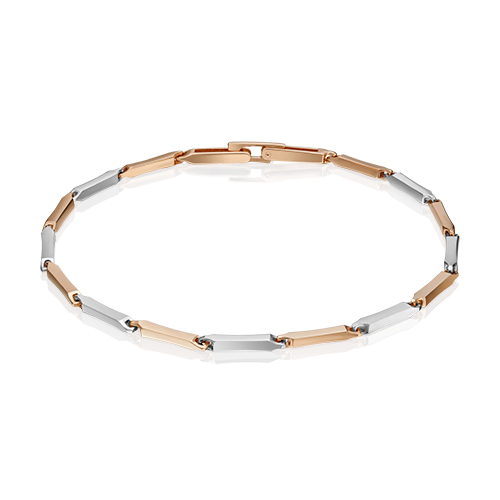 

Браслет из комбинированного золота р. 16,5 PLATINA jewelry 05-0604-00-000-1111-02, 05-0604-00-000-1111-02