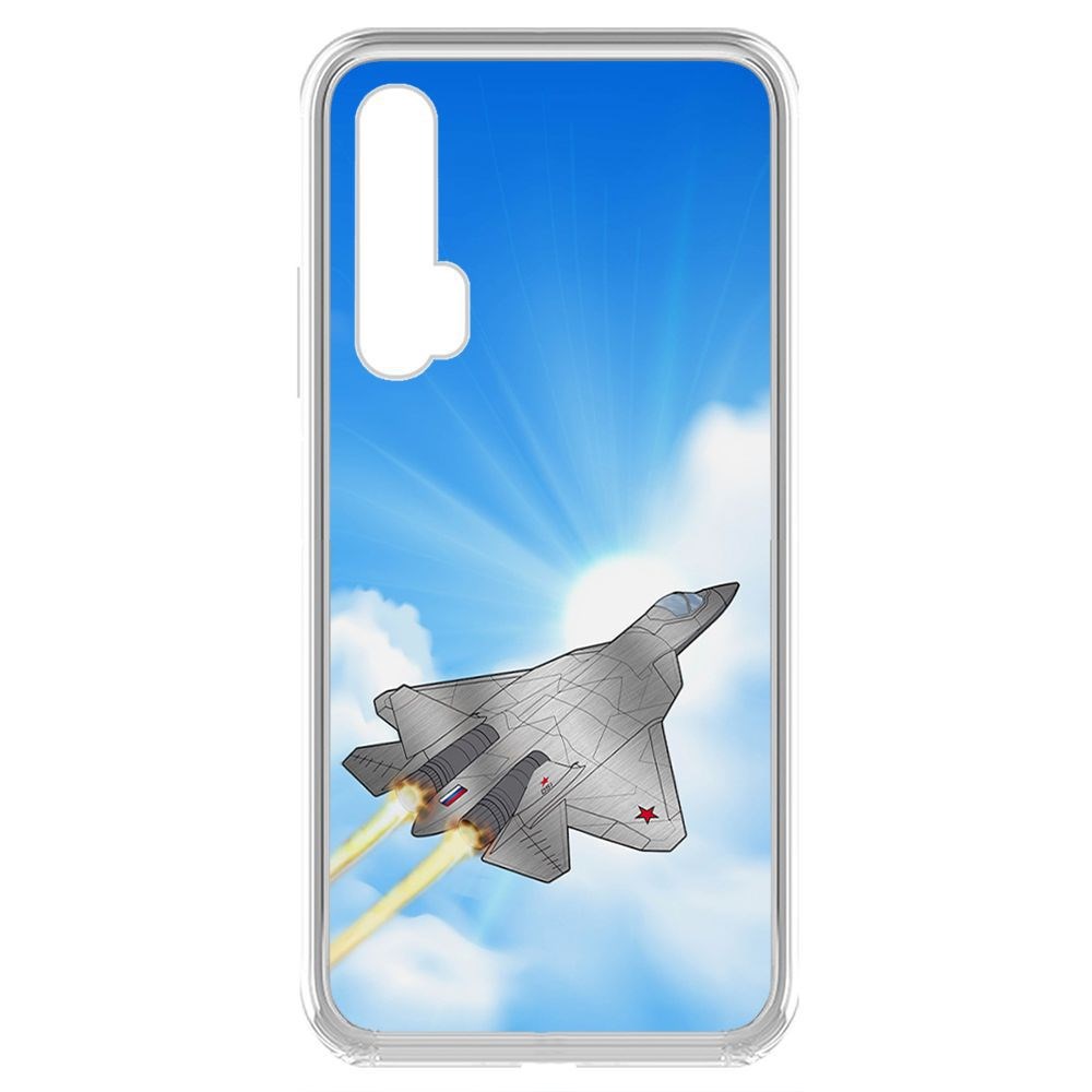 

Чехол-накладка Krutoff Clear Case СУ-57 для Huawei Nova 5T