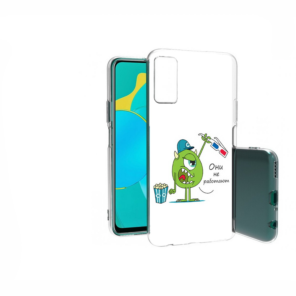 

Чехол MyPads Tocco для Huawei Honor 30S Очки не работают, Прозрачный, Tocco