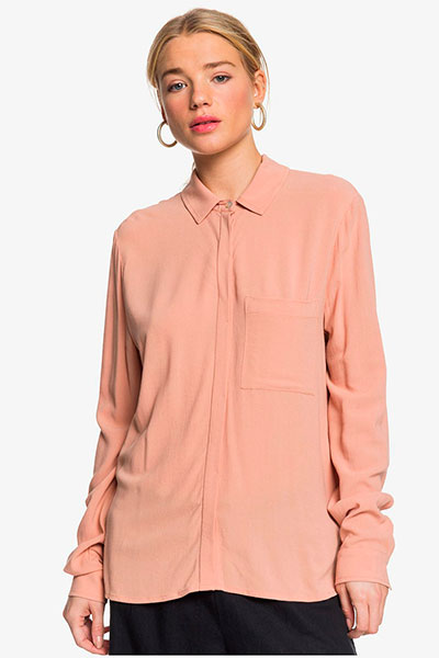 

Блуза женская Roxy Mess Is Mine ERJWT03424 бежевая XS INT, Mess Is Mine ERJWT03424