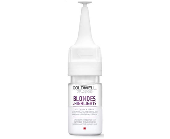Сыворотка для сохранения блонд-оттенка Goldwell DS BL&HL 18 мл goldwell сыворотка для волос 6 ступенчатого действия dualsenses rich repair 6 effects serum