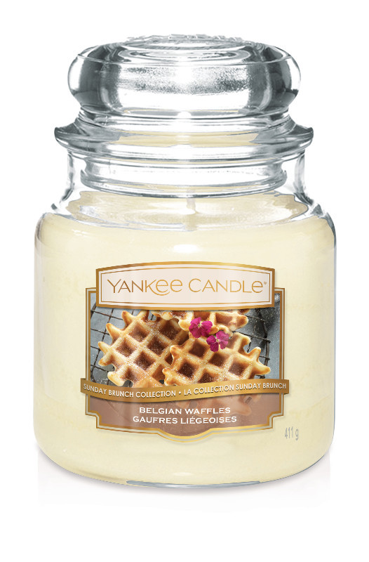 фото Свеча ароматическая yankee candle belgian waffles/ бельгийские вафли 65-90 ч