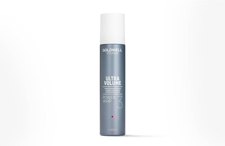 Мусс сильной фиксации для объема Goldwell Stylesign Ultra Volume Power Whip –  300 мл мусс объем volume mousse