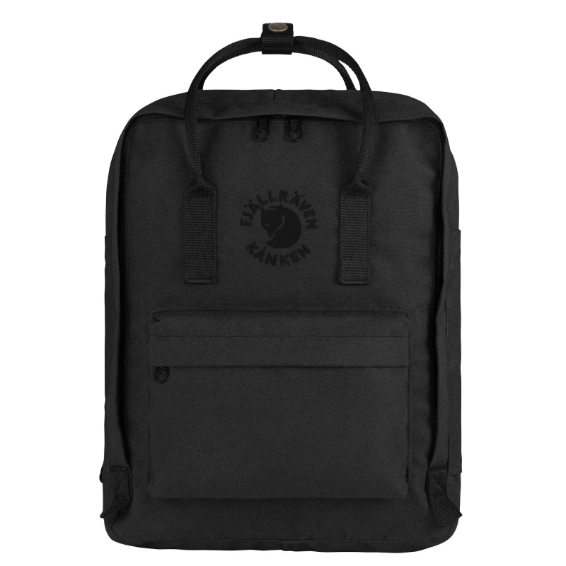 фото Рюкзак унисекс fjallraven re-kanken черный fjallraven kanken