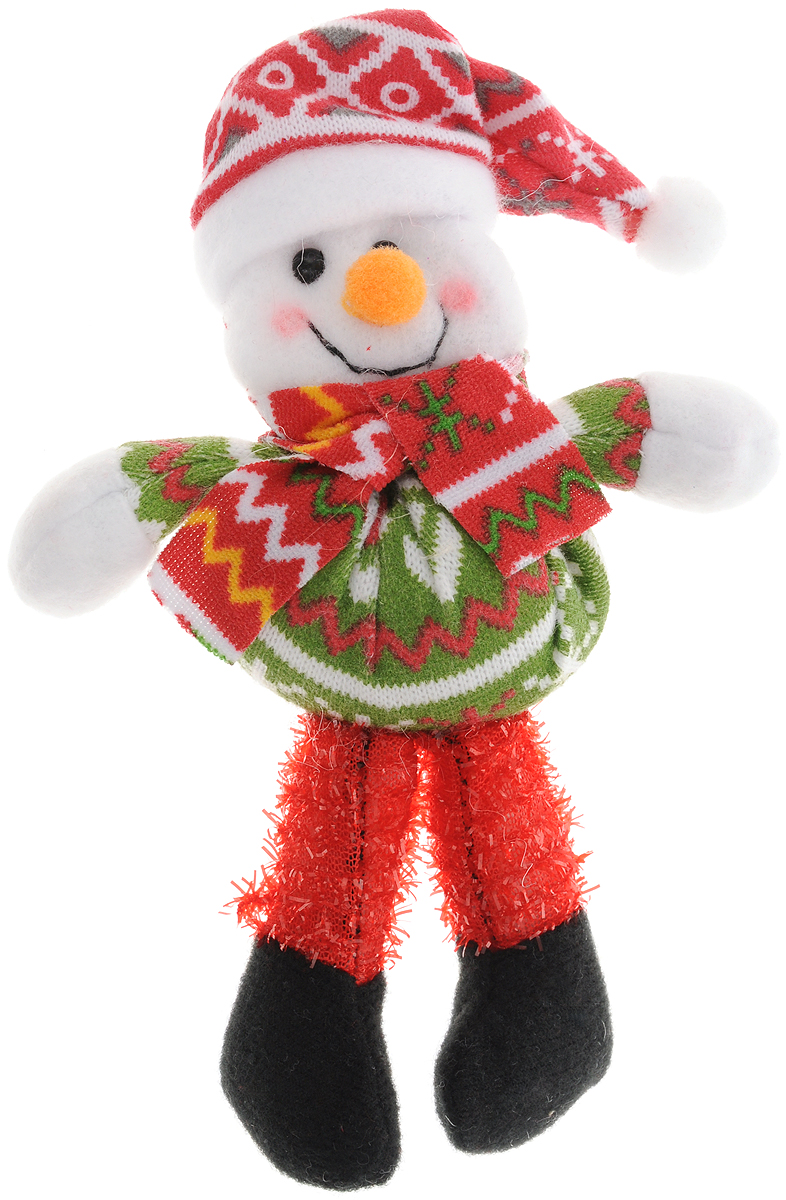 

Елочная игрушка Феникс Present Снеговик цветной 42536 17 см 1 шт., Разноцветный, Снеговик цветной