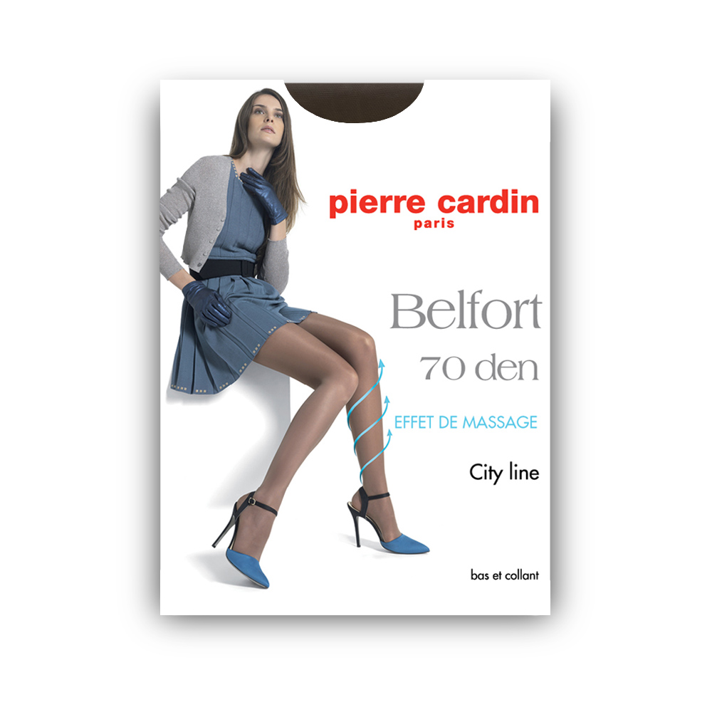 

Колготки женские Pierre Cardin BELFORT 70 коричневые 4 (L), BELFORT 70