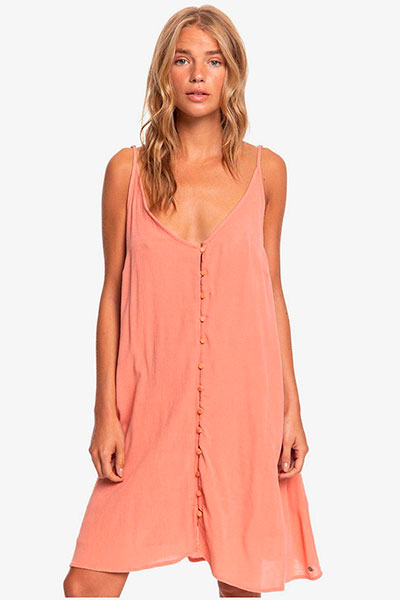 

Платье женское Roxy Siren Treasure ERJWD03409 розовое M INT, Siren Treasure ERJWD03409