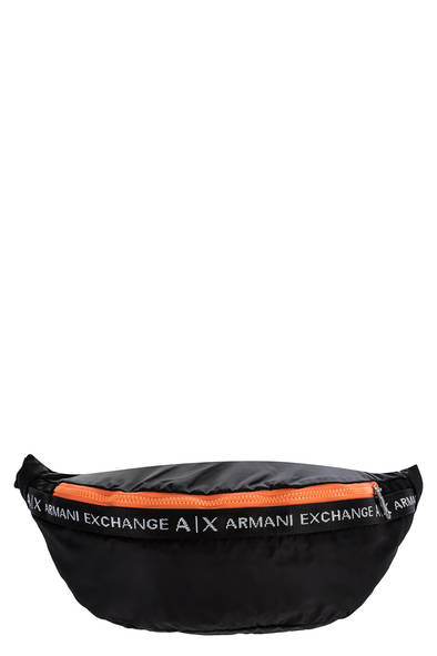 Поясная сумка мужская Armani Exchange 0P297, черный/белый