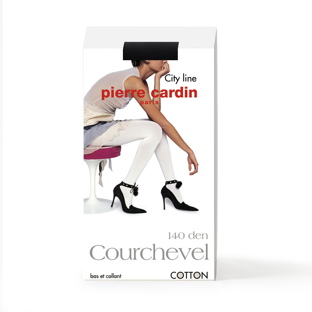 

Колготки женские Pierre Cardin COURCHEVEL 140 черные  (S, Черный, COURCHEVEL 140