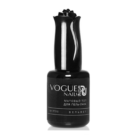 фото Vogue nails, топ матовый вельвет, 18 мл