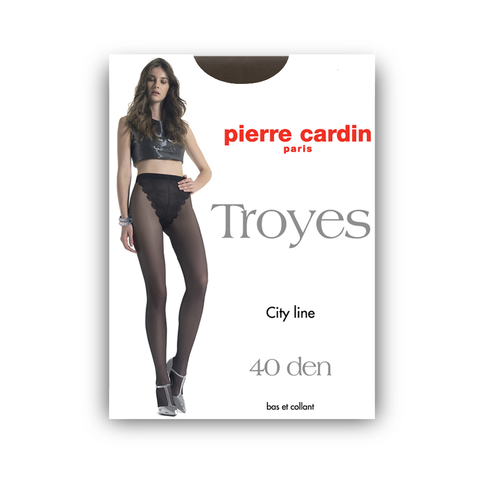 

Колготки женские Pierre Cardin TROYES 40 коричневые  (L, Коричневый, TROYES 40