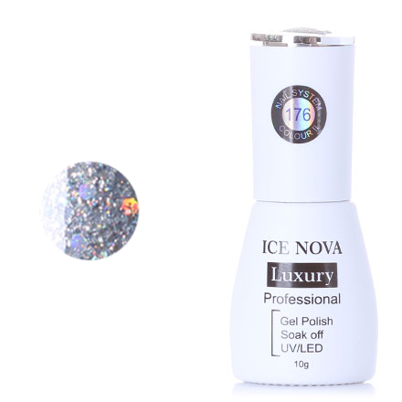 

Гель-лак Ice Nova, Luxury №176