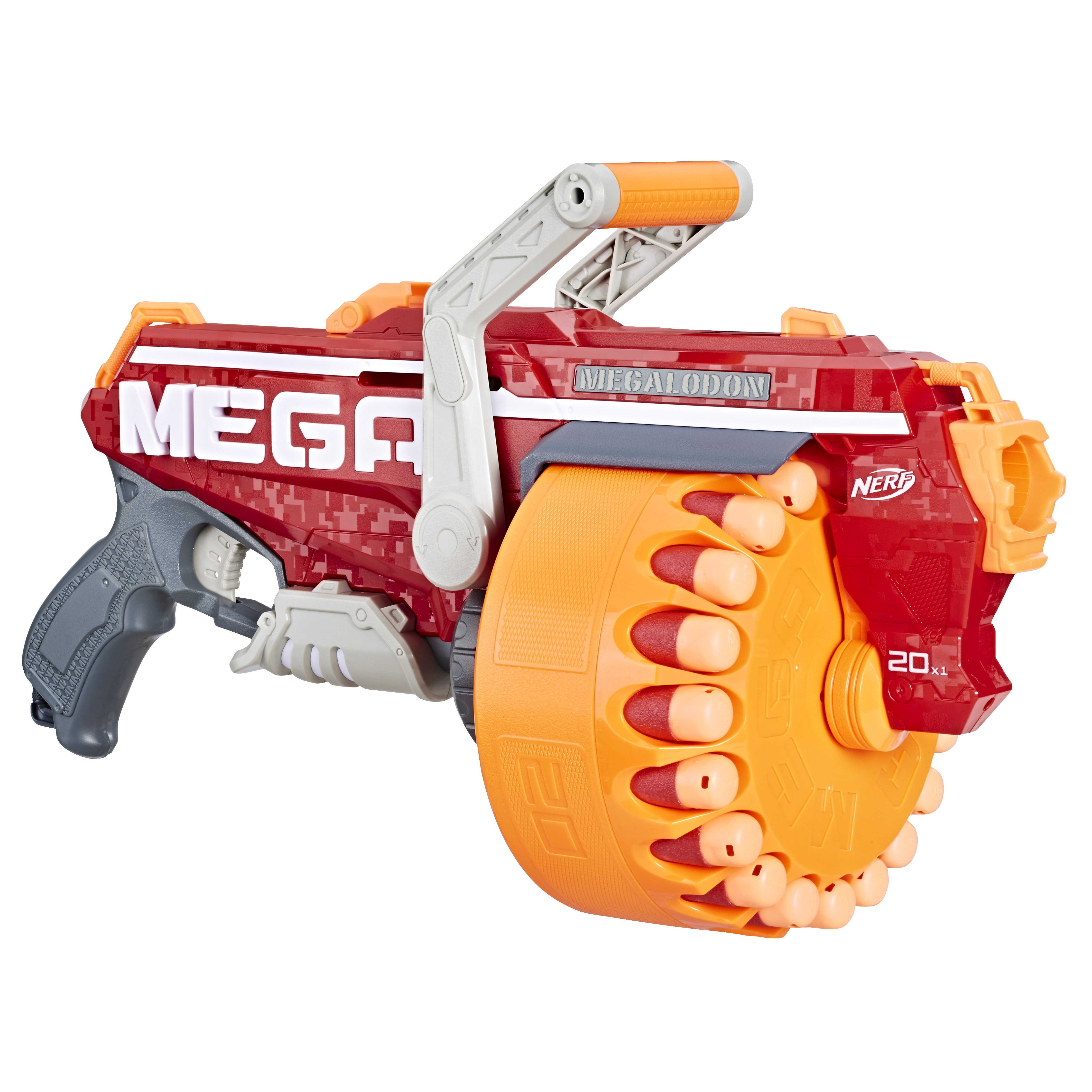 

Бластер Nerf Мега Мегалодон, Оранжевый, E4217