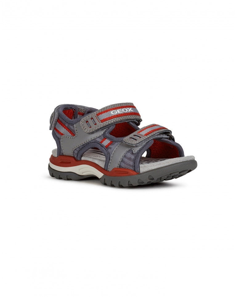 

Сандалии детские GEOX, цв. серый р.26, J020RD014MEC0051