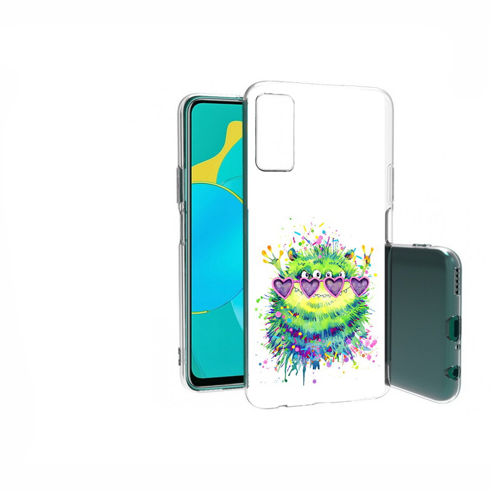 Чехол MyPads Tocco для Huawei Honor 30S Пушистый персонаж
