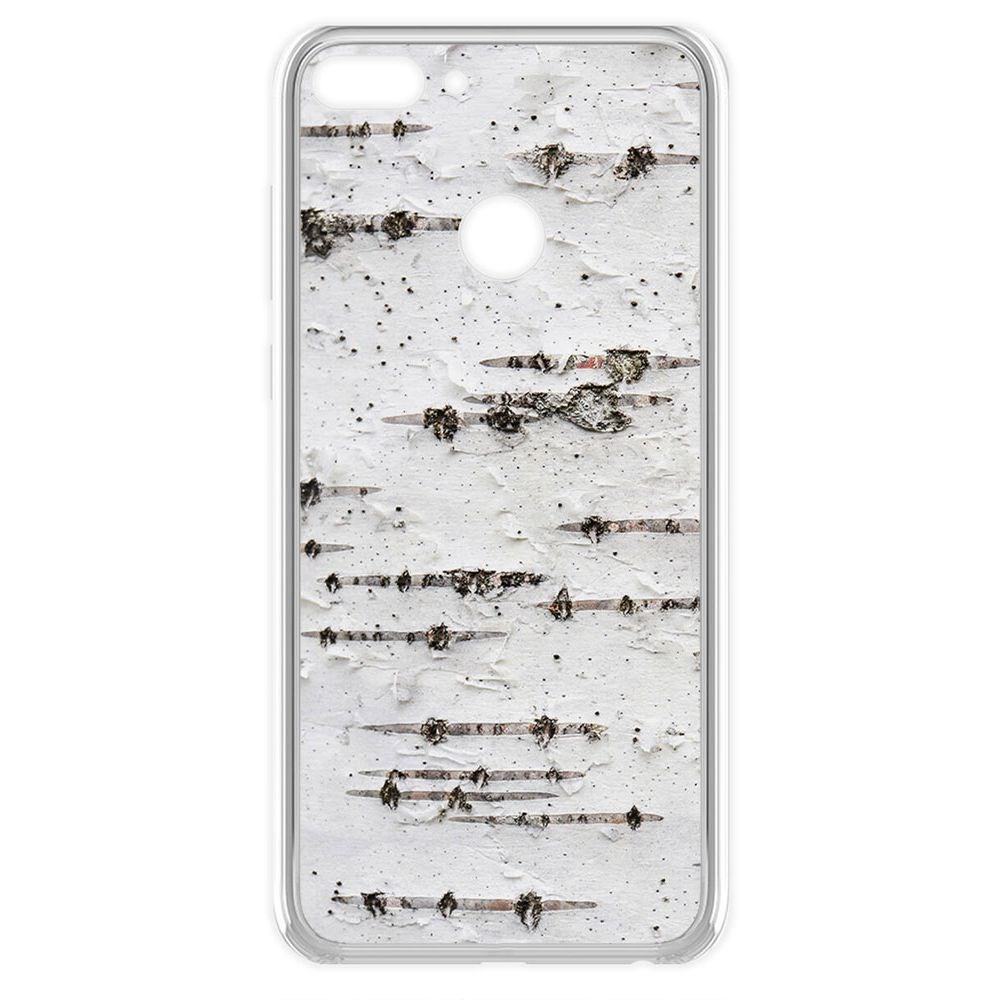 

Чехол-накладка Krutoff Clear Case Березка для Huawei P Smart