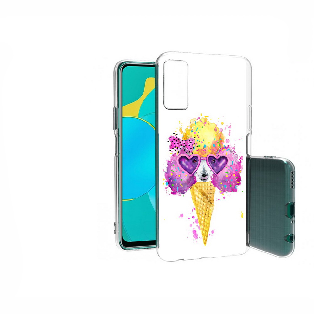 Чехол MyPads Tocco для Huawei Honor 30S Рожок