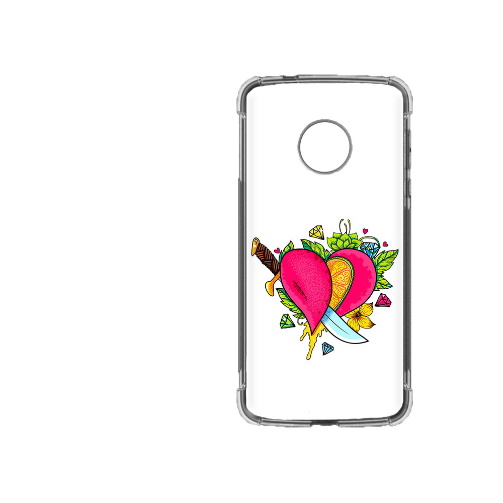 

Чехол MyPads Tocco для Motorola Moto Z2 Force Фруктовое сердце, Прозрачный, Tocco