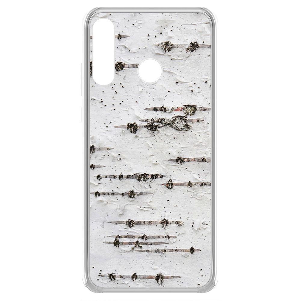 

Чехол-накладка Krutoff Clear Case Березка для Huawei P30 Lite