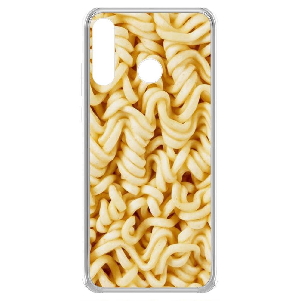 

Чехол-накладка Krutoff Clear Case Дошик для Huawei P30 Lite