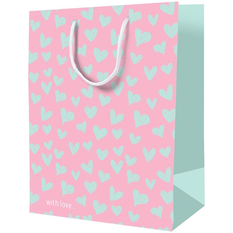 

Пакет подарочный Artspace 322266, "With love", 42x12x11см, 12 штук