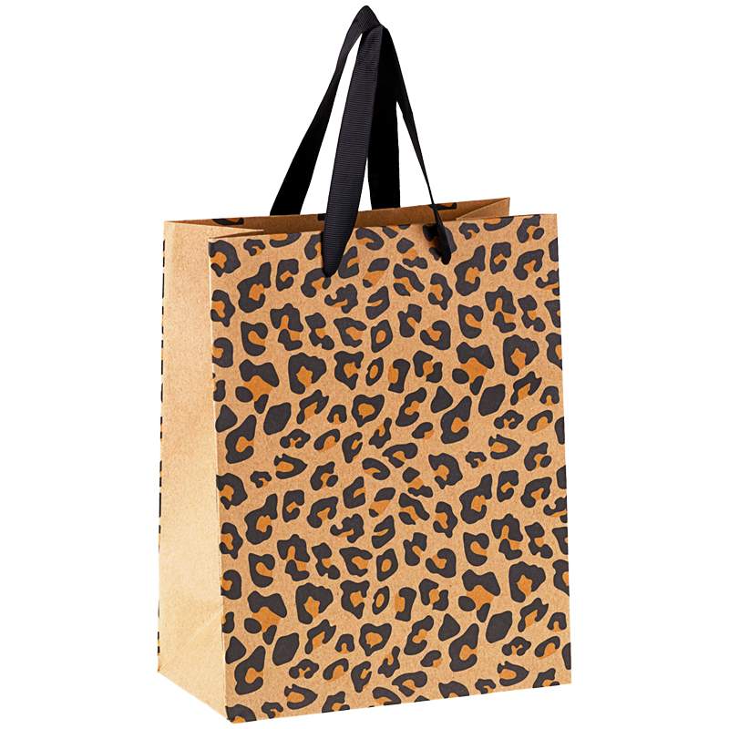 

Пакет подарочный Meshu 302919, "Leopard style", 23x11x10см, 12 штук