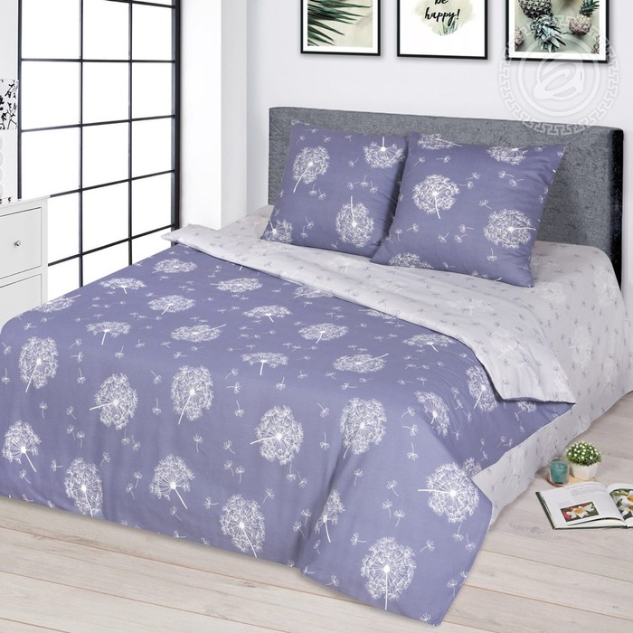 

Постельное бельё 1,5сп «Невесомость» 143х215см, 150х220см, 70х70см 2шт