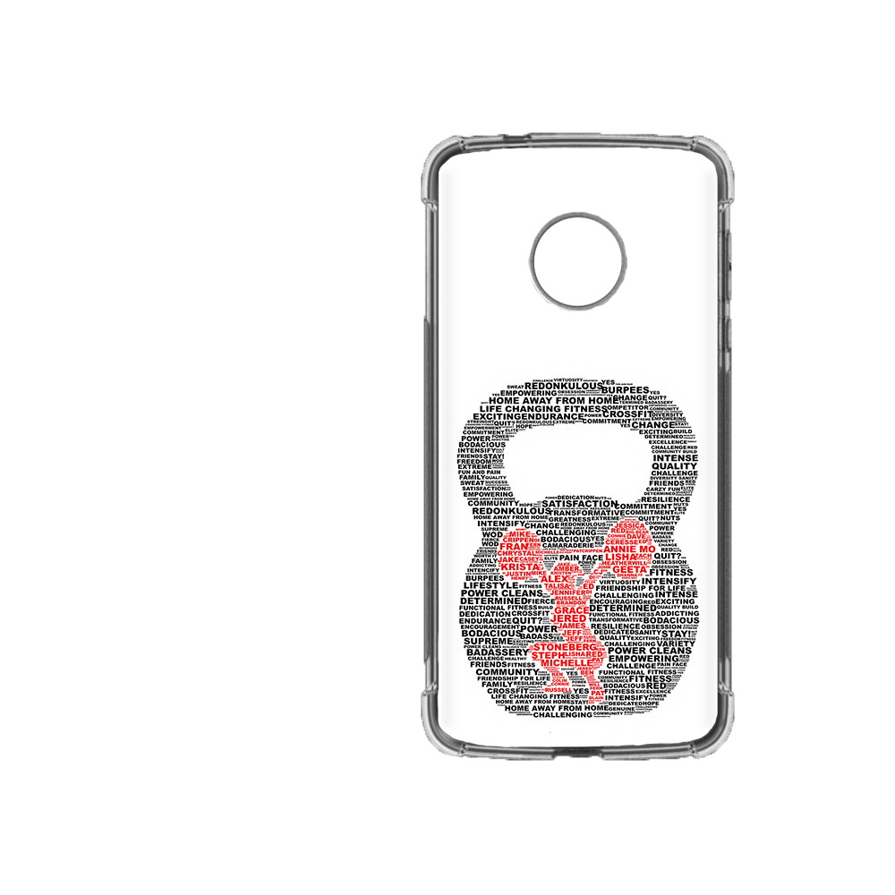 

Чехол MyPads Tocco для Motorola Moto Z2 Force бодибилдинг гиря из слов, Прозрачный, Tocco