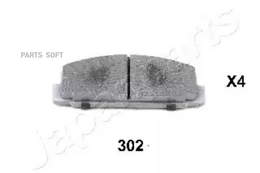 

Тормозные колодки Japanparts дисковые pp302af