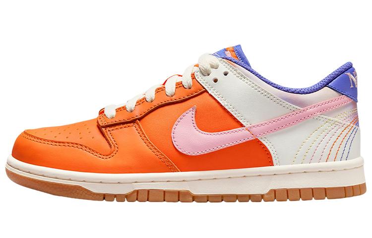 

Кеды унисекс Nike Dunk Low GS оранжевые 38.5 EU, Оранжевый, Dunk Low GS